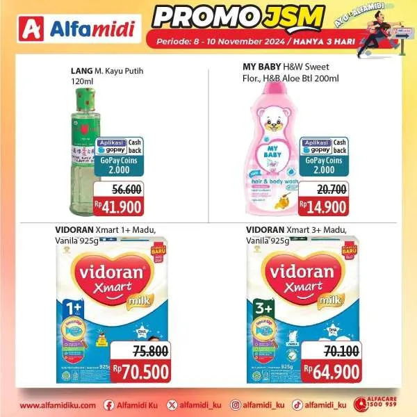 Promo JSM Alfamidi Periode 8-10 November 2024