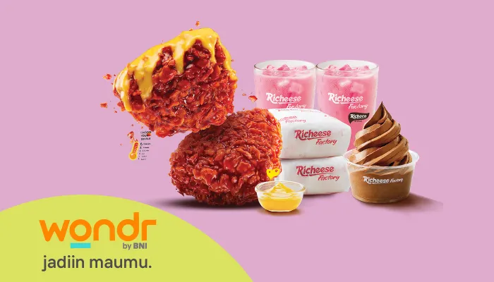 Promo Wondr by BNI Richeese