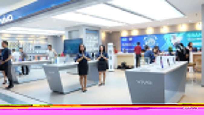  Vivo resmi membuka gerai concept store terbarunya di Mal Central Park