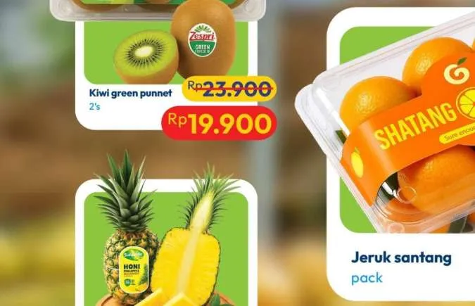 Promo Hypermart Weekday 28-30 Oktober 2025, Jeruk Santang-Kiwi Green Harga Spesial