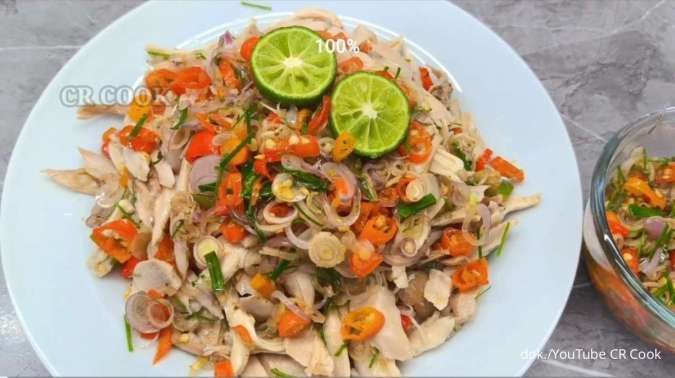 Resep Ayam Suwir Sambal Matah Super Gampang, Cocok Jadi Lauk Praktis Sehari-hari