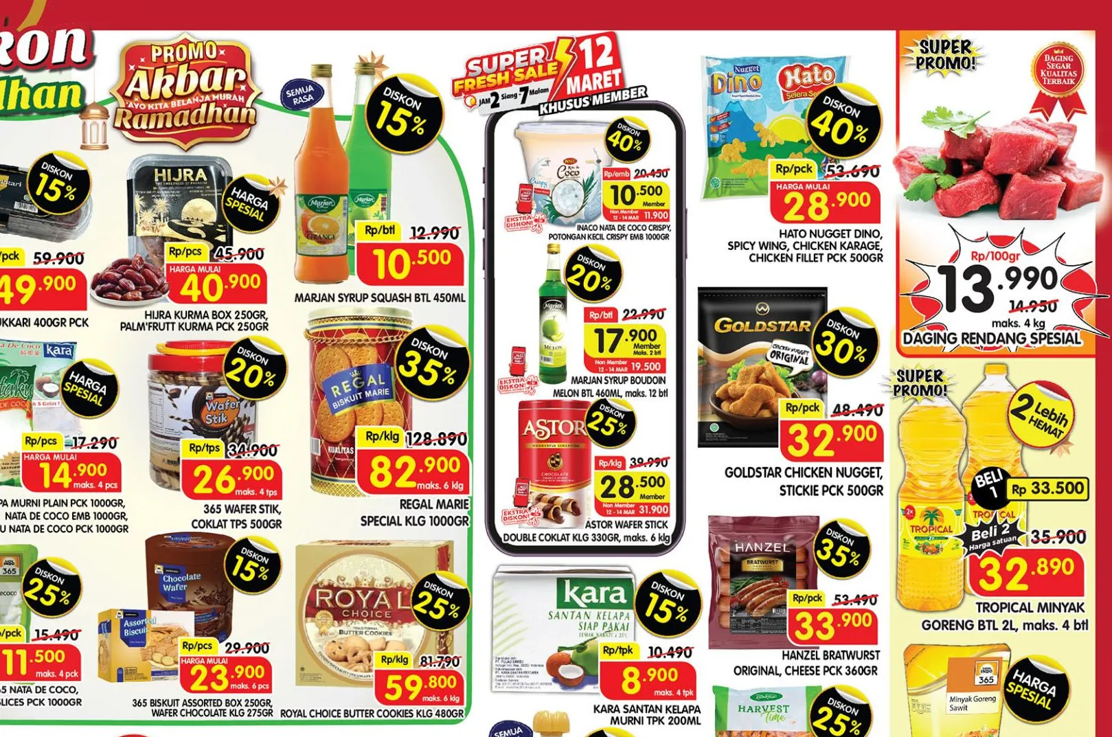 Promo Superindo Weekday Spesial Ramadhan Periode 12-14 Maret 2024