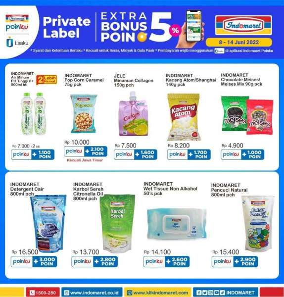 Promo Indomaret Super Hemat Mingguan Terbaru 8-14 Juni 2022