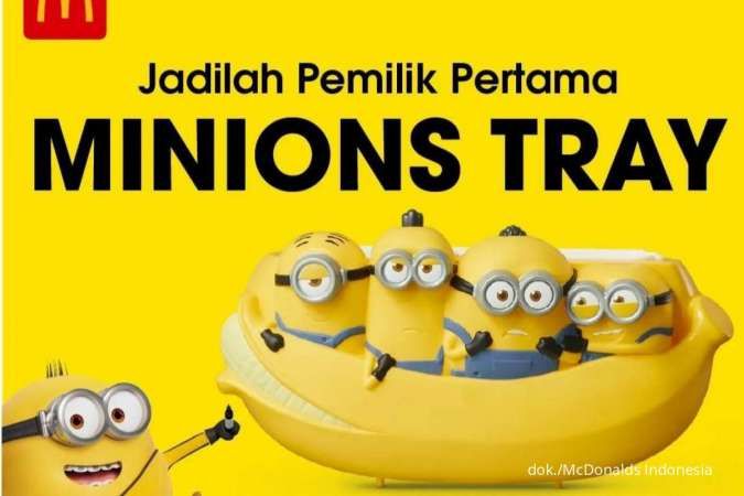 Masa Berlaku Diperpanjang! Masih Bisa Beli Minions Tray di McD Khusus Drive Thru