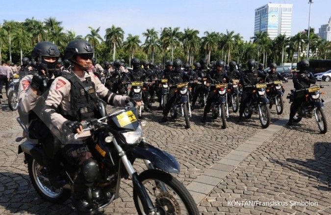 Kawal Unjuk Rasa di Depan MK dan Istana Merdeka, Polisi Kerahkan 1.273 Personel