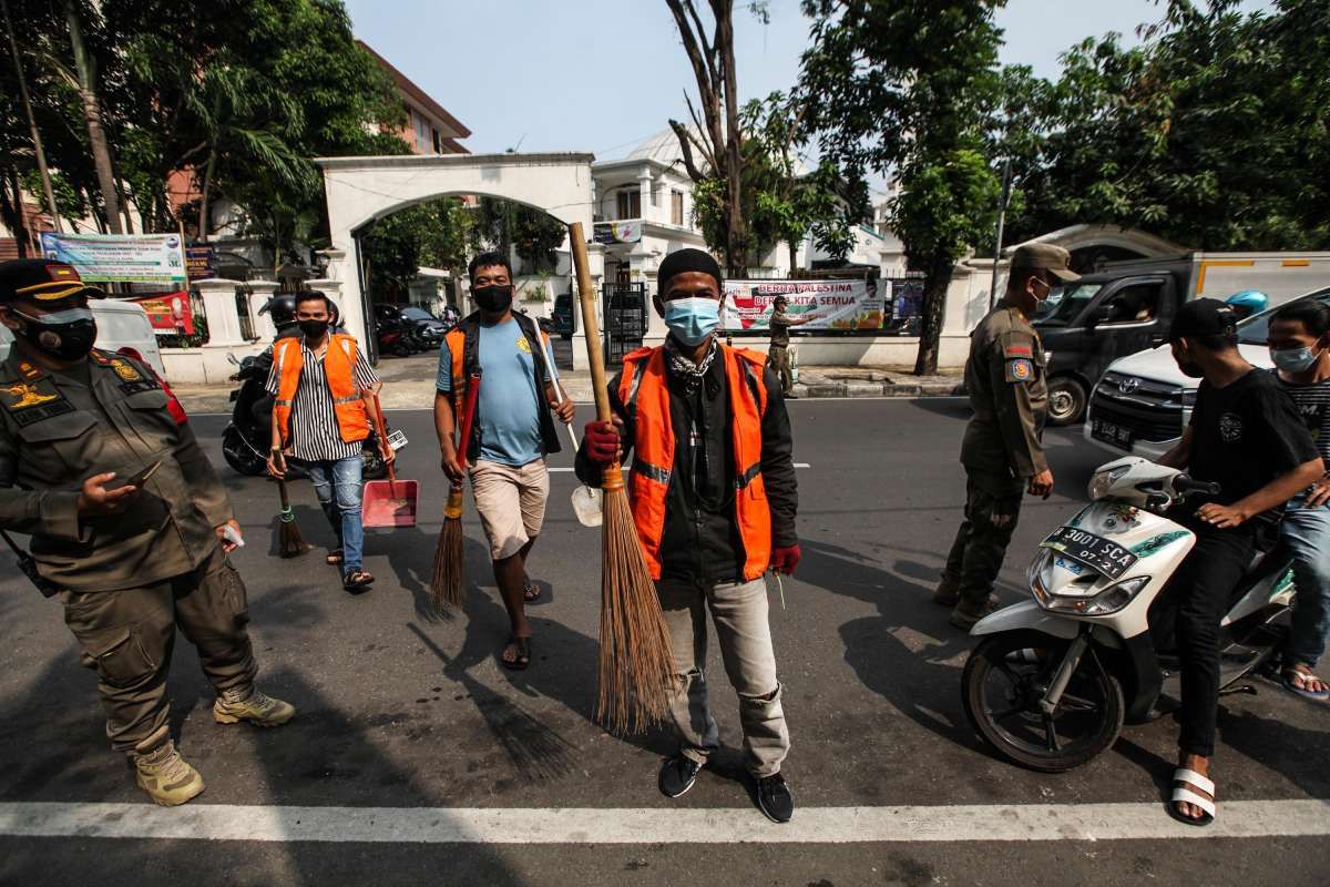 Razia masker untuk penertiban protokol kesehatan