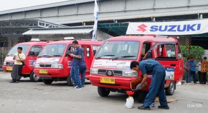 Suzuki gelar program servis gratis untuk 500 angkot di Jakarta