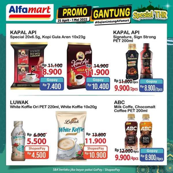 Promo Alfamart Gantung Terbaru 25 April-1 Mei 2022
