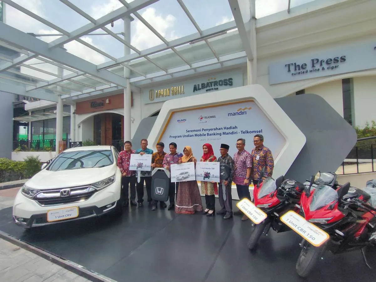 Bank Mandiri tebar hadiah buat pelanggan Telkomsel