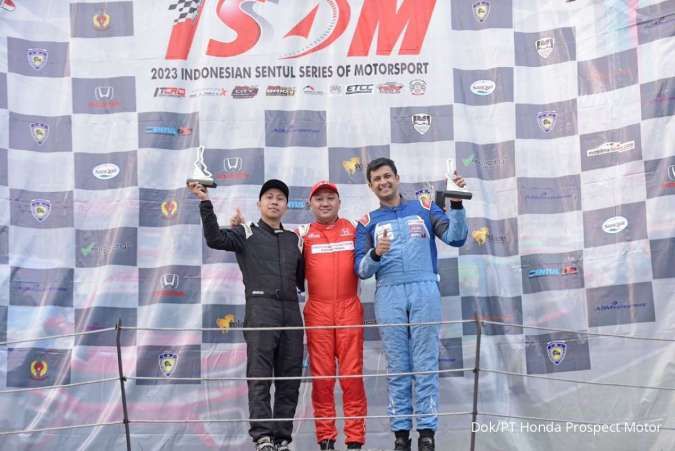 3 Pembalap Honda Racing Indonesia Juara di 3 Kelas Berbeda di Seri II Kejurnas ISSOM