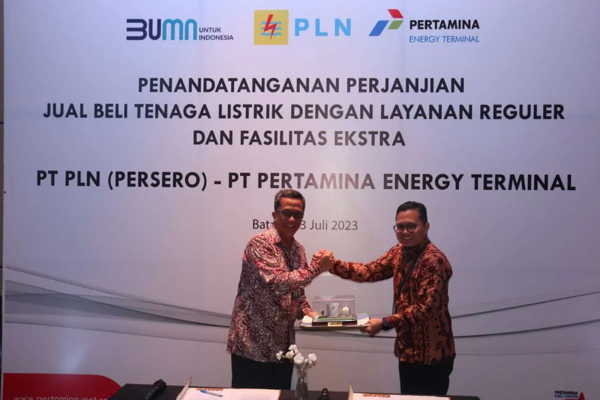 PET Gandeng PLN Tingkatkan Keandalan Pasokan Listrik Terminal BBM Pulau Sambu