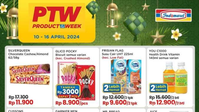 Promo Indomaret PTW Terbaru April 2024, Ada Promo Harga Khusus Member Lebih Hemat