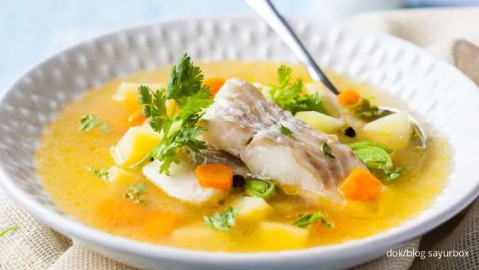 Resep Sup Ikan Dori Kuah Bening yang Bergizi Tinggi, Nikmat Disantap saat Masih Panas