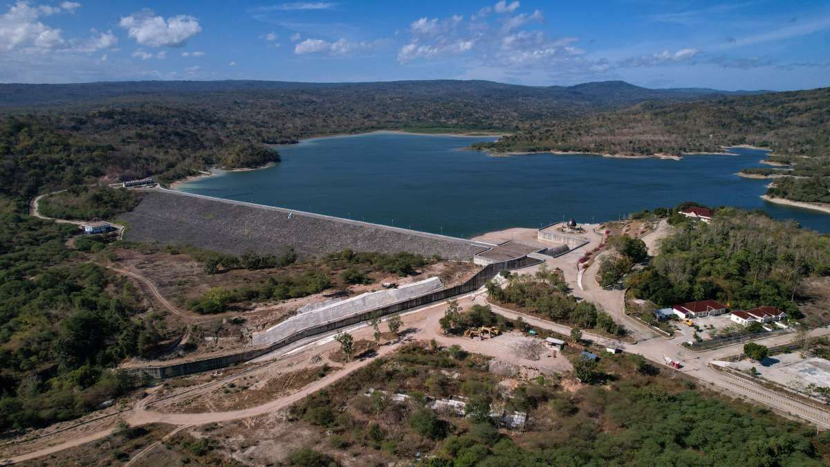 Melihat Progres Proyek Bendungan di Nusa Tenggara Timur