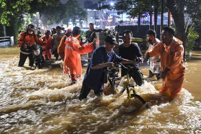 Waspada Bencana Jakarta dan Sekitarnya, Ini Peringatan Dini Cuaca Besok Hujan Deras