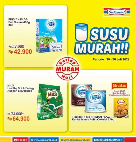 Promo Indomaret Super Hemat Mingguan Terbaru  20-26 Juli 2022