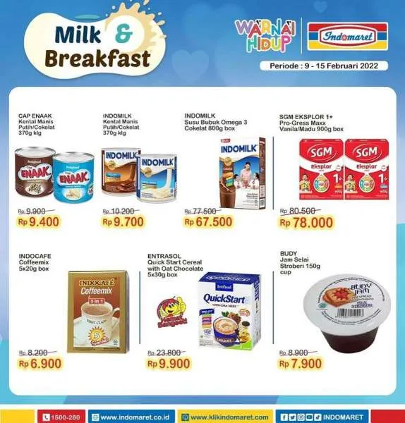 Promo Indomaret Super Hemat Mingguan 9-15 Februari 2022