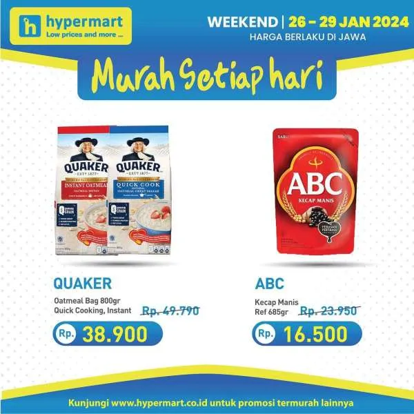 Promo JSM Hypermart Hyper Diskon Weekend Periode 26-29 Januari 2024