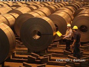 Krakatau Steel genjot produksi baja untuk industri otomotif