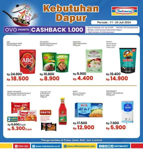 Promo Indomaret Super Hemat Periode 11-24 Juli 2024