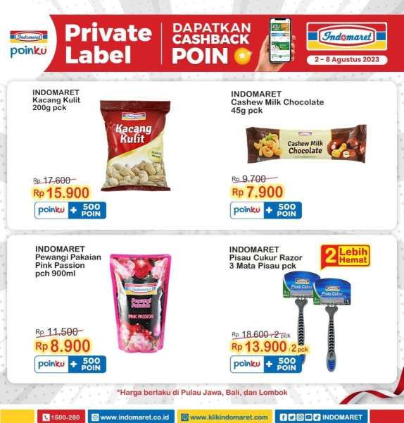 Katalog Harga Promo Indomaret Super Hemat Mingguan 2-8 Agustus 2023