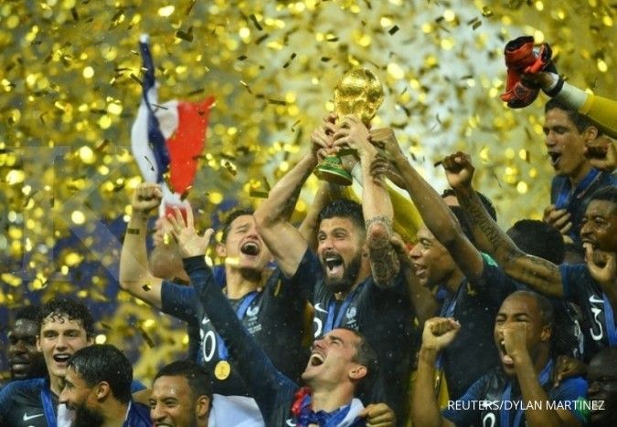 Kalahkan Kroasia, Prancis rebut Piala Dunia 2018