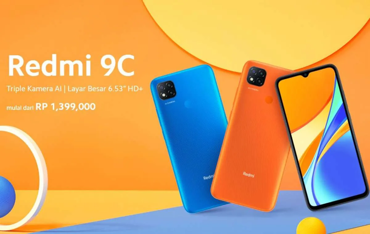 Spesifikasi & harga HP Redmi 9C, RAM 4GB hanya Rp 1,5 jutaan