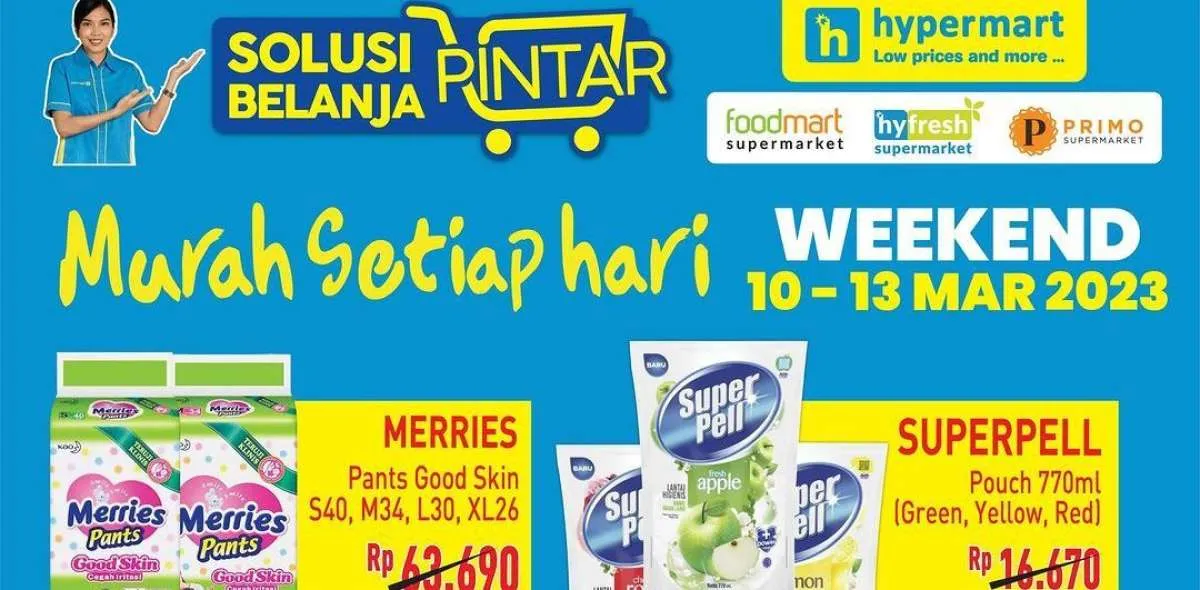 Katalog Promo JSM Hypermart Terbaru 11 Maret 2023, Promo Hyper Diskon Weekend