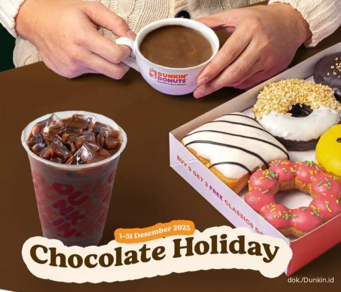 Menu baru Dunkin Chocolate Holiday