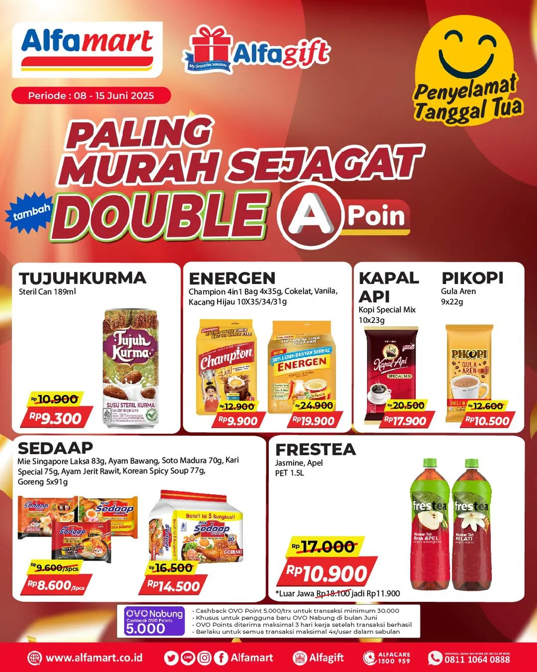 Promo Alfamart Paling Murah Sejagat Periode 8-15 Juni 2025