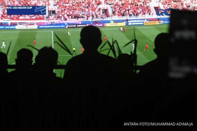 Nobar semifinal AFC U-23 Piala Asia di Lapangan Banteng