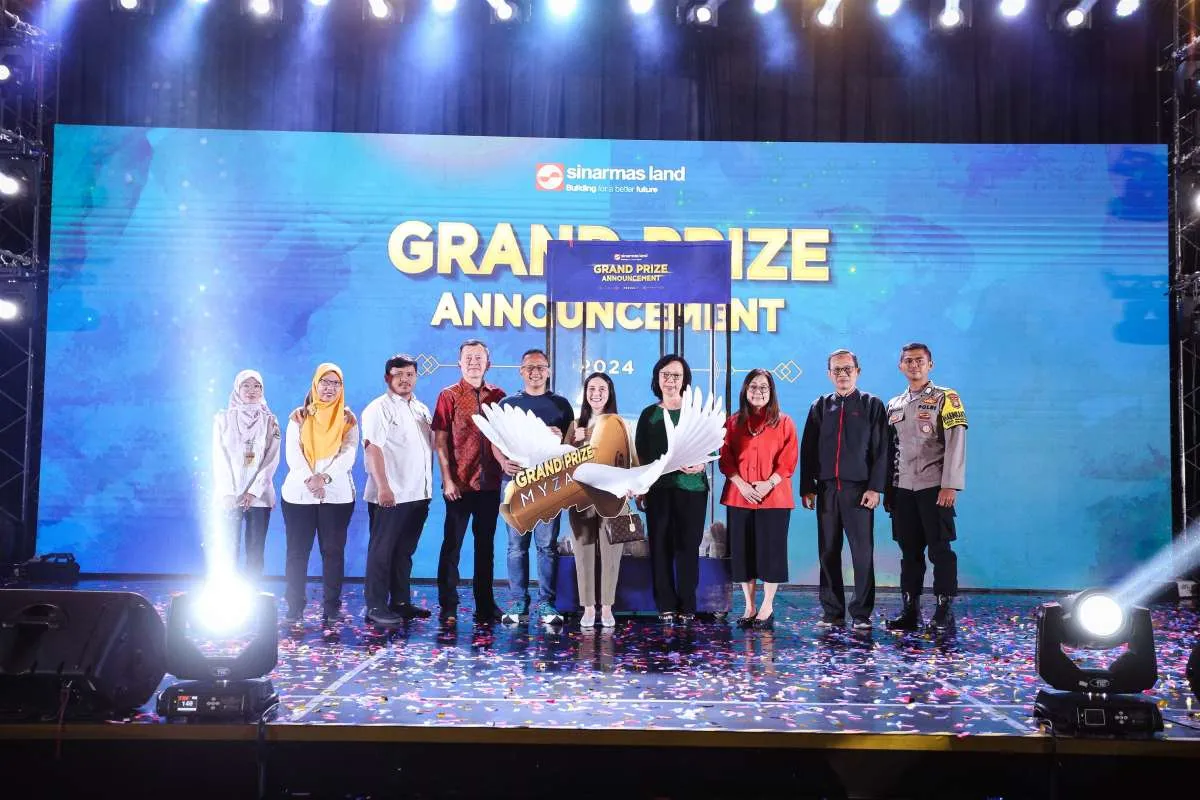 Sinar Mas Land Beri Grand Prize Rumah di BSDCity bagi Pemenang Undian Infinite Living