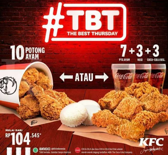 Promo KFC Menu Terbaru - The Best Thursday