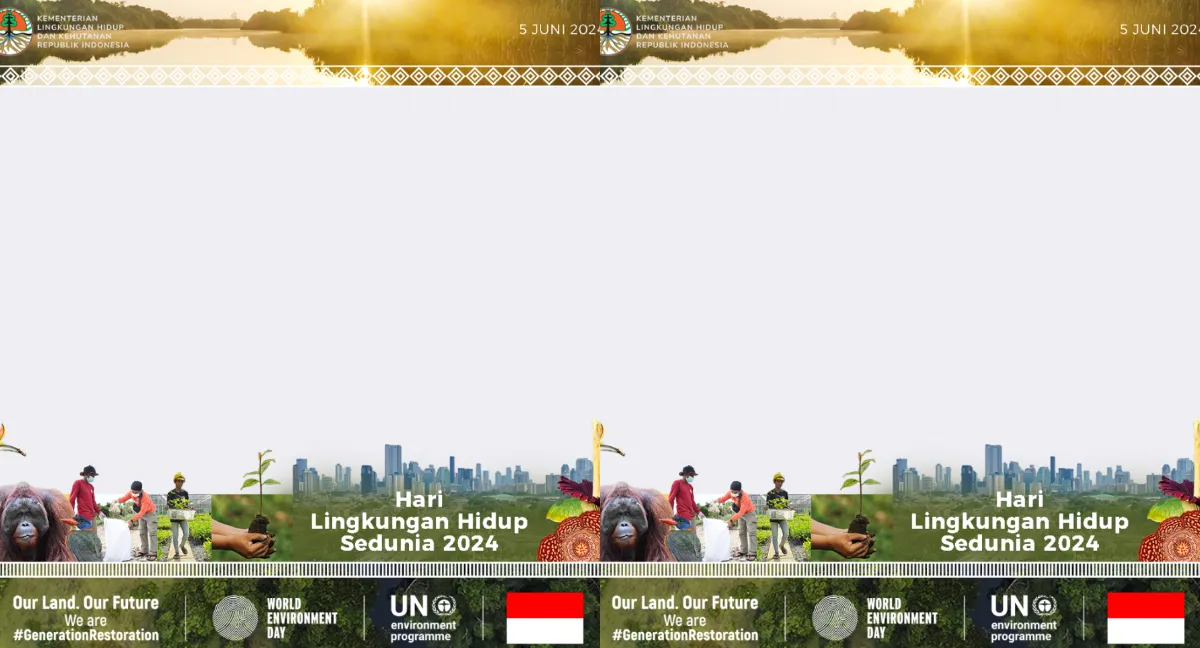 25 Twibbon Hari Lingkungan Hidup Sedunia 2024, Yuk Lestarikan Bumi 
