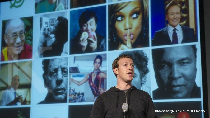 Bertemu Jokowi, Mark Zuckerberg tampil necis