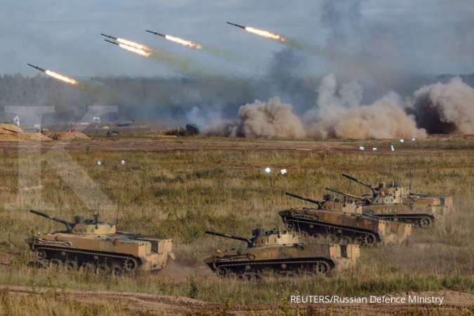 Di Tengah Perang Ukraina, Rusia Gelar Latihan Militer Besar-besaran dengan China