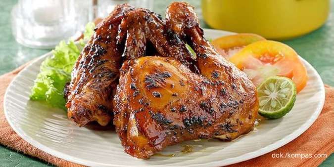 Resep Ayam Bakar Solo Nikmat, Bumbunya Terkaramelisasi Sempurna