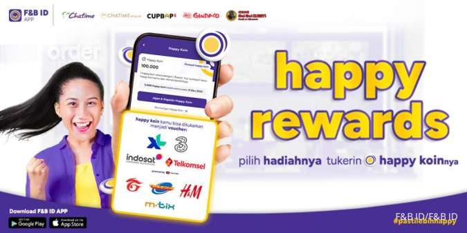 Manfaatkan Happy Rewards dari F&B ID yang Terkenal dengan Brand Chatime