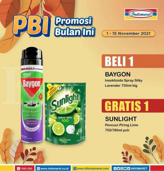 Promo Indomaret PBI (Promosi Bulan Ini) 1-15 November 2021
