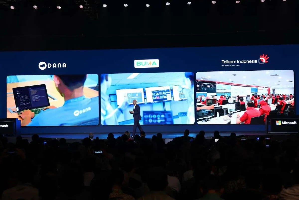 TELKOM, BUMA, dan DANA Dukung Transformasi AI Indonesia Bersama Microsoft