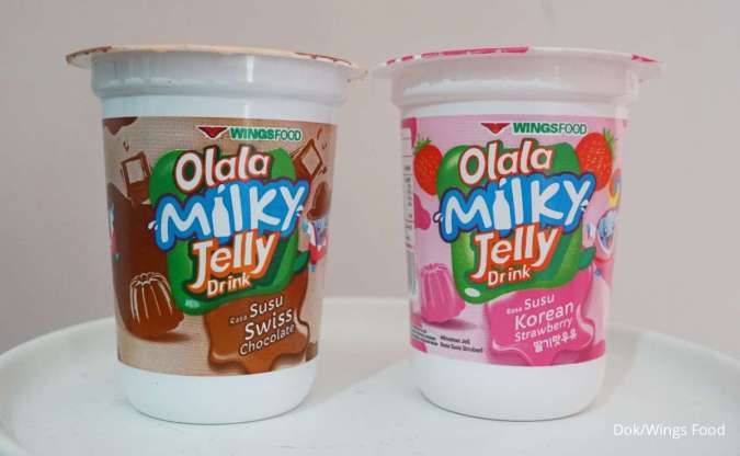 WINGS Food Luncurkan Olala Milky Jelly,Minuman Jelly Susu Cup Pertama di Indonesia