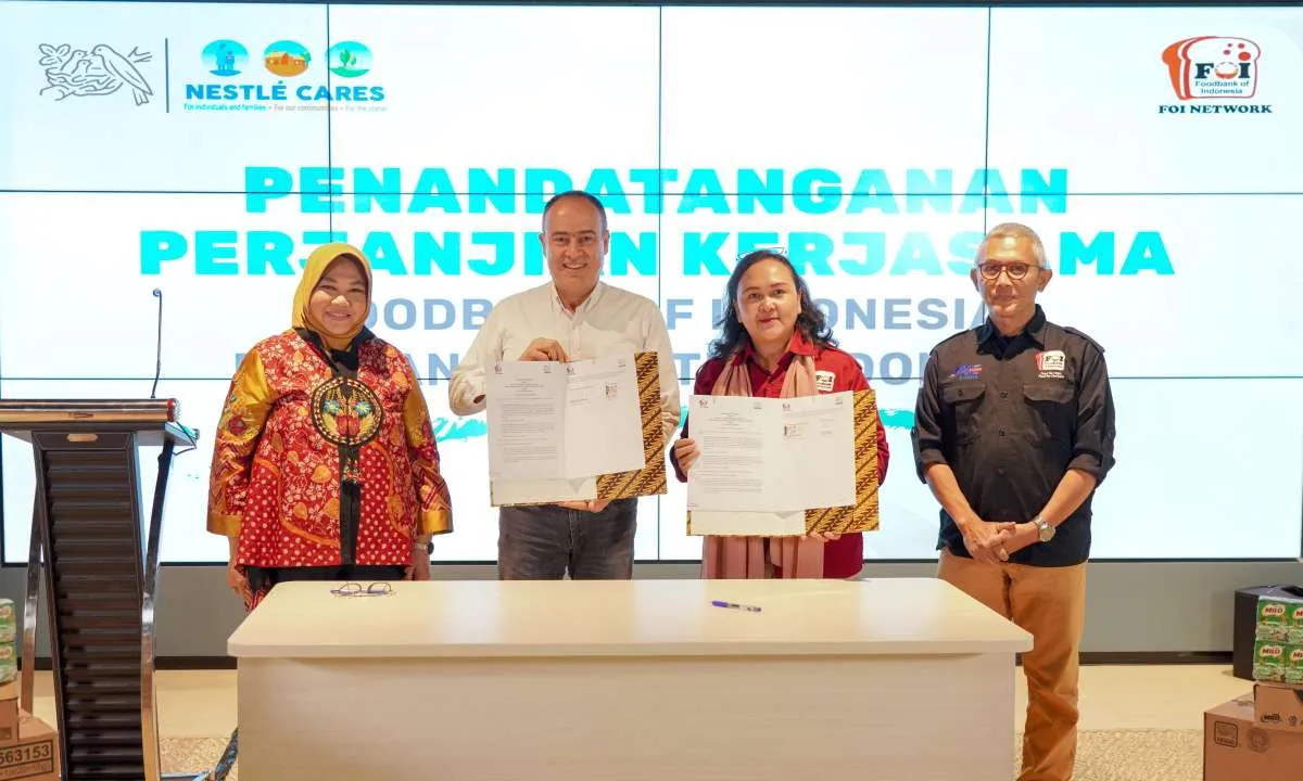 Nestle Indonesia Perkuat Kolaborasi dengan FOI Demi Ciptakan Generasi Lebih Sehat 