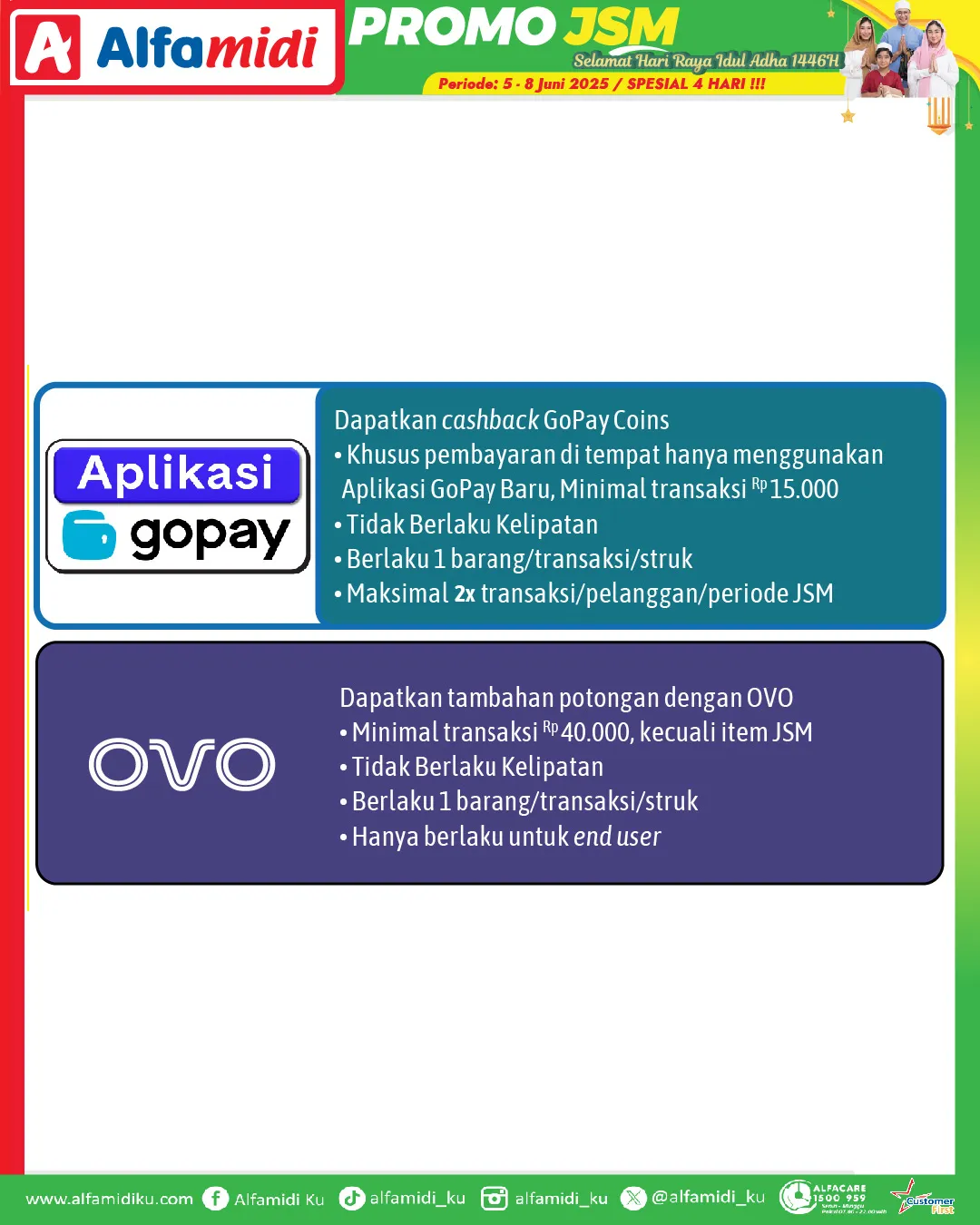 Promo JSM Alfamidi Spesial Idul Adha Periode 5-8 Juni 2025