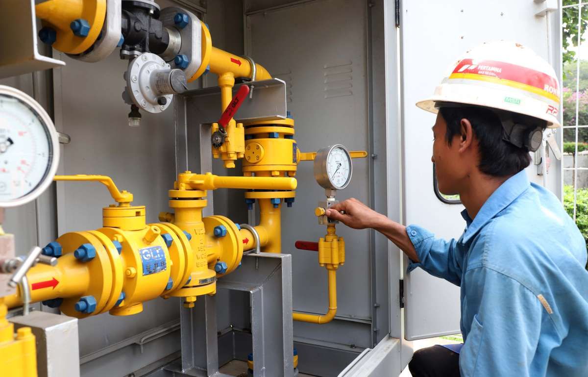 PGN Terus Tambah Sambungan Jaringan Gas Rumah Tangga
