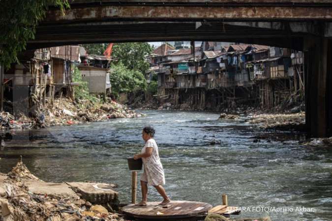 Normalisasi sungai Ciliwung baru capai 45%, 28 kelurahan berpotensi terendam banjir