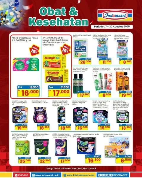 Promo Indomaret Super Hemat Periode 7-20 Agustus 2025
