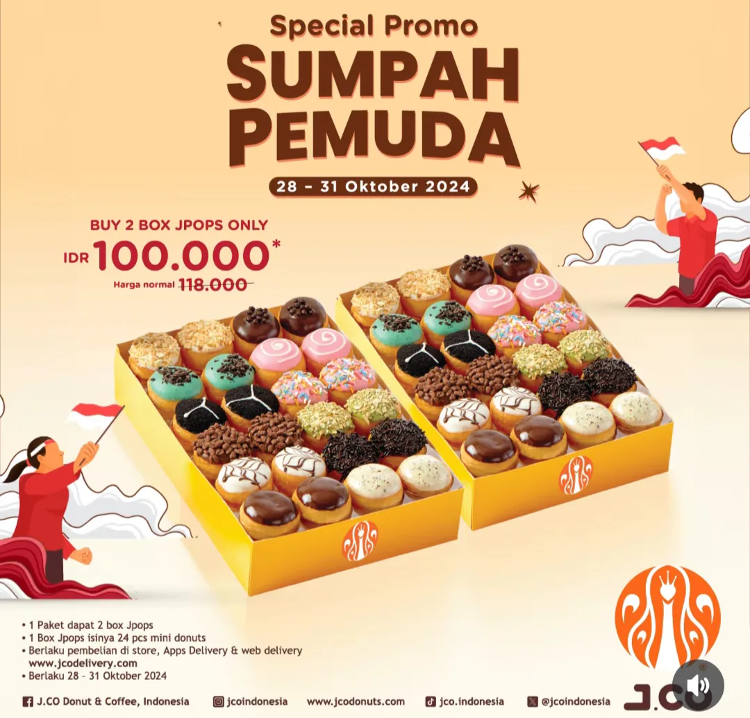 Promo JCO Sumpah Pemuda