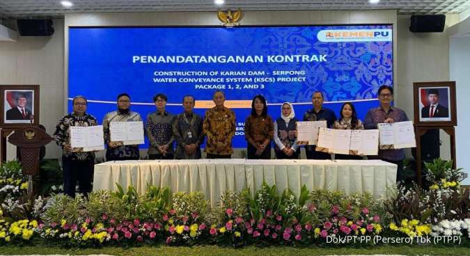 PTPP Garap Proyek Pengaliran Air Baku Karian–Serpong Paket 2 Senilai Rp 822,3 Miliar