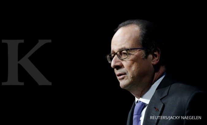 Hollande dukung Macron di pilpres putaran II