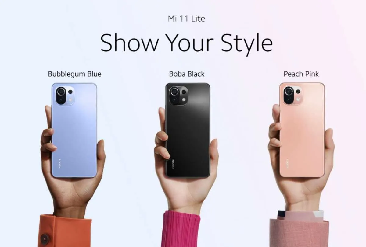 Hanya Rp 3 jutaan, berikut daftar lengkap harga HP Mi 11 Lite terbaru, Agustus 2021